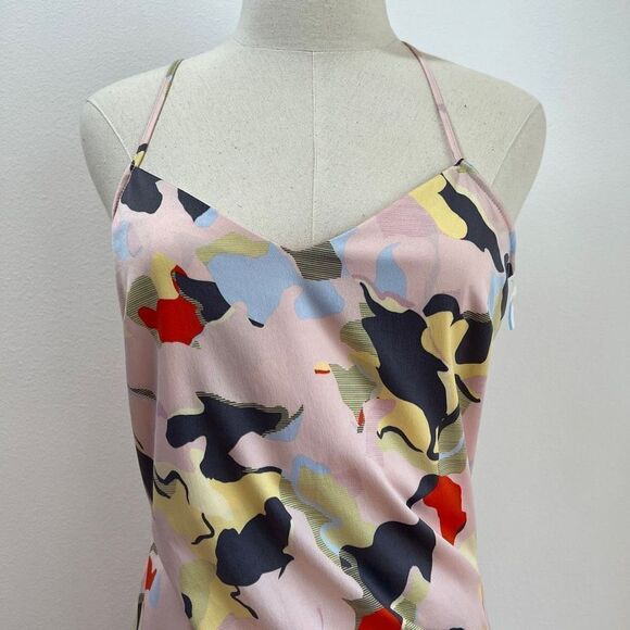 Open Edit Pink Cross Strap Dress - M - Silky Feel - Picture 2 of 16